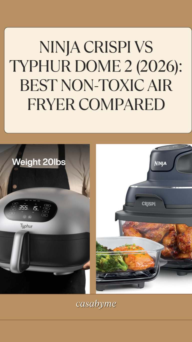 Ninja Crispi vs Typhur Dome 2 2026 Best Non Toxic Air Fryer Compared casabyme